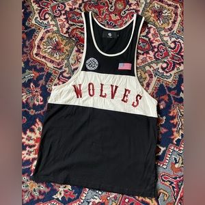 Darc Sport “Wolves Club” Tank/Muscle jersey Tee large